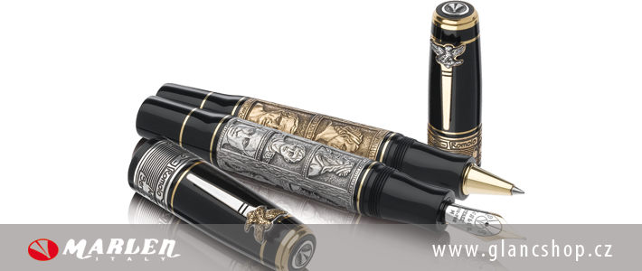 run vyroben luxusn pera Marlen Pens, kolekce SEVEN KINGS, www.glancshop.cz