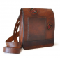 Pratesi Vitello Bruce brown messenger taka 260 - pohled 2 - www.glancshop.cz