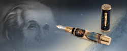 zlat luxusn plnic pero Albert Einstein 1