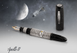 stbrn luxusn plnic pero Apollo 11 - pohled 2 - www.glancshop.cz