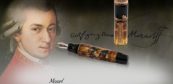 luxusn run malovan hrajc plnic pero Mozart Magnum - pohled 1 - www.glancshop.cz