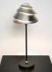 designov stoln lampa SNAIL stbrn - www.glancshop.cz