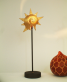 designov  kovov stoln lampa LUMACHE zlat - www.glancshop.cz