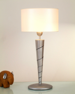 designov  kovov stoln lampa INNOVAZIONE stbrn