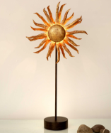 designov kovov stoln lampa SLUNCE 
