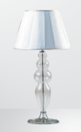 luxusn stoln lampa z Murano skla prmr 45cm, vka 90cm 6