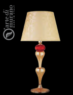 luxusn stoln lampa z Murano skla prmr 45cm, vka 92cm 8