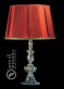 luxusn stoln lampa z Murano skla prmr 45cm, vka 69cm 16 - www.glancshop.cz