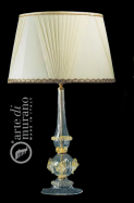 luxusn stoln lampa z Murano skla prmr 45cm, vka 76cm 18 - www.glancshop.cz