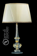 stoln lampa z Murano skla prmr 45cm, vka 76cm 18