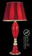 velk stoln lampa z Murano skla prmr 45cm, vka 94cm 22