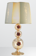 velk stoln lampa z Murano skla prmr 45cm, vka 78cm 29
