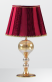 luxusn stoln lampa z Murano skla prmr 45cm, vka 81cm 30 - www.glancshop.cz