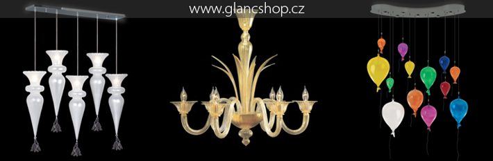 luxusn� sv�tla z murano skla, Arte di Murano, www.glancshop.cz