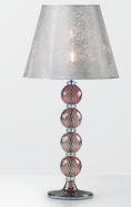 stoln lampa z Murano skla prmr 45cm, vka 87cm 34