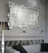 luxusn umleck zrcadlo z Murano skla 164x200cm 7