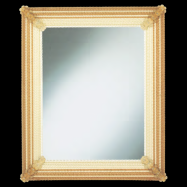 luxusn umleck zrcadlo z Murano skla 70x85cm 33