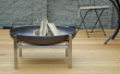 dizajnov kovov prenosn ohnisko CUBE XXL - pohled 1 - www.glancshop.cz