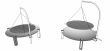 zvsn gril pro ohnit SPACE a GRACE 45cm - pohled 2 - www.glancshop.cz