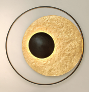 designov nstnn svtidlo SATELIT zlat prmr 90cm