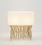 designov stoln lampa CAPRI long blozlat