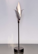 designov stoln lampa AIRONE PICCOLO stbrn