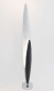 designov stojac lampa LINGUA stbrn - pohled 2 - www.glancshop.cz