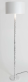designov stojac lampa CANCELLIERE ROTONDA stbrn - www.glancshop.cz