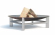 designov� kovov� p�enosn� ohni�t� ALPHA  Super XXL - pohled 1 - www.glancshop.cz