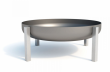 designov kovov penosn ohnit FIRE Super XXL nerez - www.glancshop.cz
