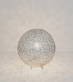 designov stoln lampa LILY GRANDE stbrn - www.glancshop.cz