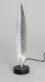 designov stoln lampa PENNA PICCOLO stbrn - pohled 1 - www.glancshop.cz