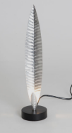 designov stoln lampa PENNA PICCOLO stbrn
