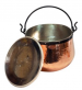 m�d�n� poc�novan� kotl�k Copper Garden� obsah 20 litr� s poklic� - pohled 1 - www.glancshop.cz