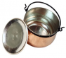m�d�n� poc�novan� kotl�k Copper Garden� obsah 20 litr� s poklic� - pohled 2 - www.glancshop.cz