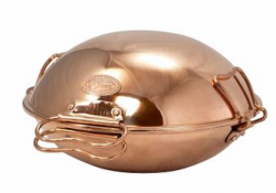 mdn hladk pnev Cataplana Copper Garden prmr 24 cm - pohled 1 - www.glancshop.cz