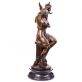 bronzov� socha na mramorov�m podstavci Afrodita a Amor 55 - pohled 2 - www.glancshop.cz