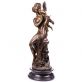 bronzov� socha na mramorov�m podstavci Afrodita a Amor 55 - pohled 3 - www.glancshop.cz