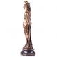 bronzov� socha �eny na mramorov�m podstavci 60 - pohled 3 - www.glancshop.cz