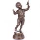 bronzov socha Chlapec s ptkem 103 - pohled 1 - www.glancshop.cz