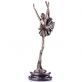 velk� bronzov� socha na mramorov�m podstavci Balerina 72 - pohled 1 - www.glancshop.cz
