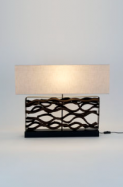 designov stoln lampa TREMINI NERO 1