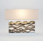 designov stoln lampa TREMINI BIANCO 2 - pohled 2 - www.glancshop.cz