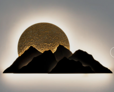 designov nstnn svtidlo MONTAGNA 1