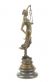 bronzov socha na mramorovm podstavci Justitia 34 - pohled 4 - www.glancshop.cz
