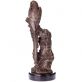 bronzov socha na mramorovm podstavci 67 - pohled 2 - www.glancshop.cz