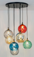 designov zvsn svtidlo, lustr LA SPEZIA 3 - pohled 1 - www.glancshop.cz
