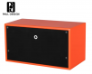 natahova hodinek PAUL DESIGN GENTLEMAN 2 orange - pohled 2 - www.glancshop.cz