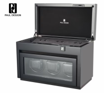 natahova hodinek PAUL DESIGN GENTLEMAN 3+5 black gloss