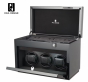 natahova hodinek PAUL DESIGN GENTLEMAN 3+5 black gloss - pohled 3 - www.glancshop.cz